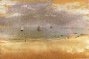 Edgar Degas Beach Landscape_2 oil painting artist